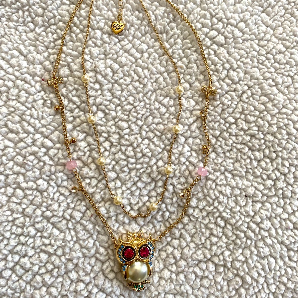Betsey Johnson necklace.